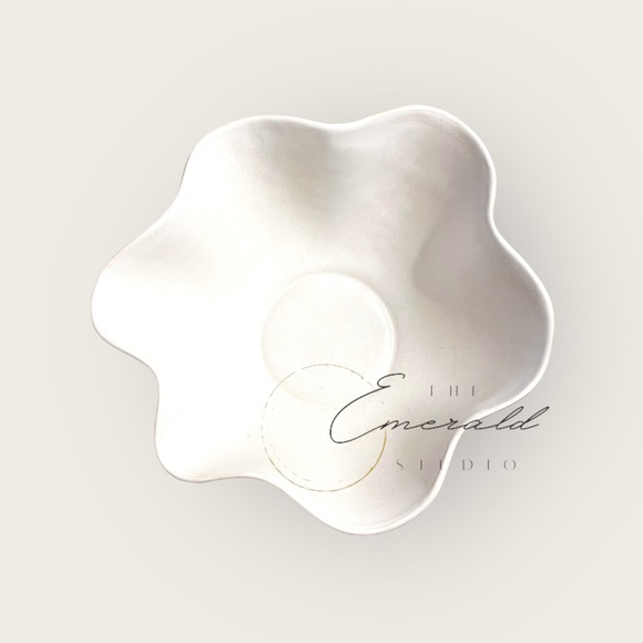 Studio McGee Threshold Ceramic Wave Bowl - Picture 10 of 10